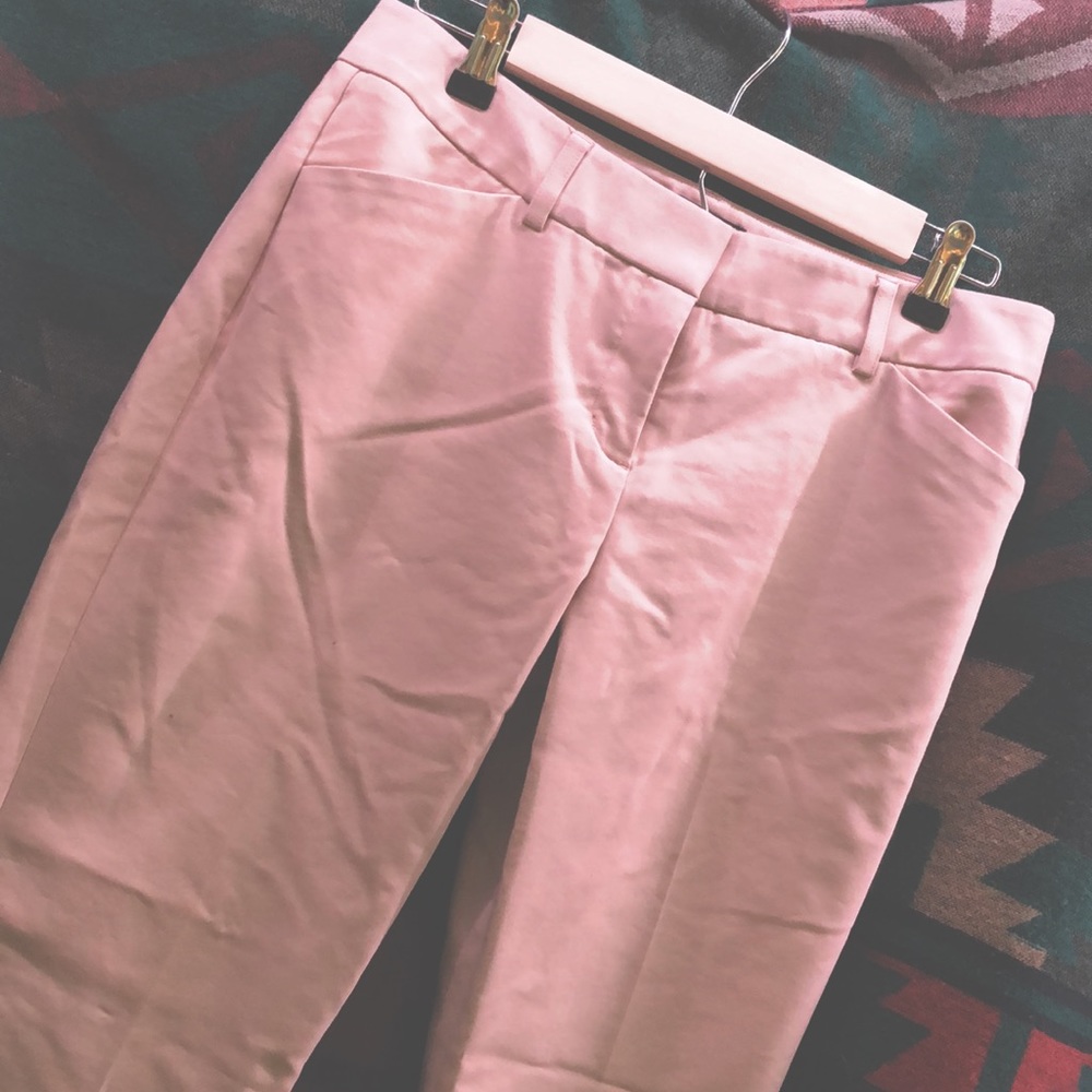 Pale Pink Barely Worn Mid-Rise Editor Pant - Picture 4 of 8